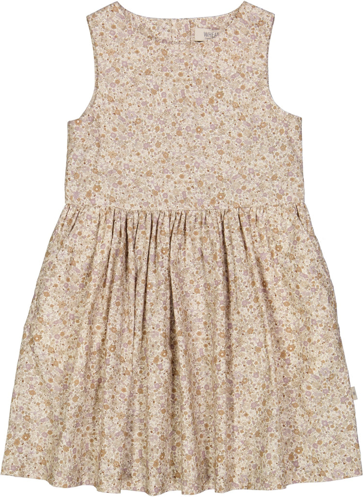 Wheat kjole thelma - Soft lilac flowers