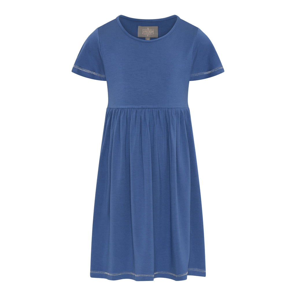Creamie kjole - Bijou blue