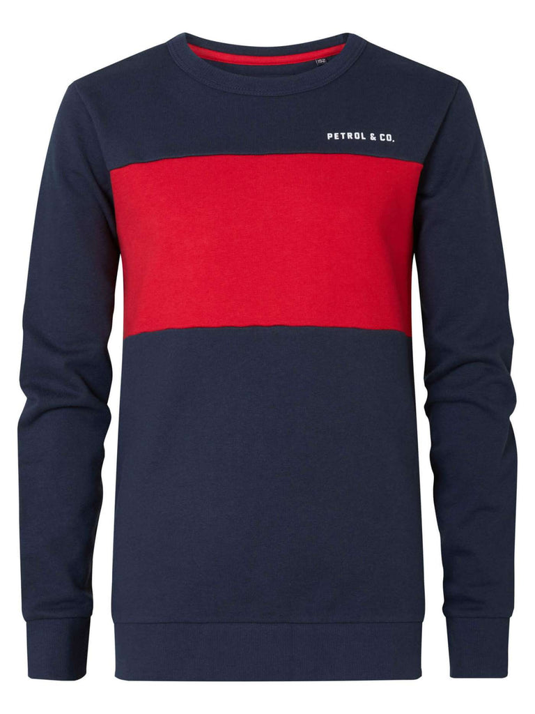 Petrol sweatshirt - Red Patrol navy